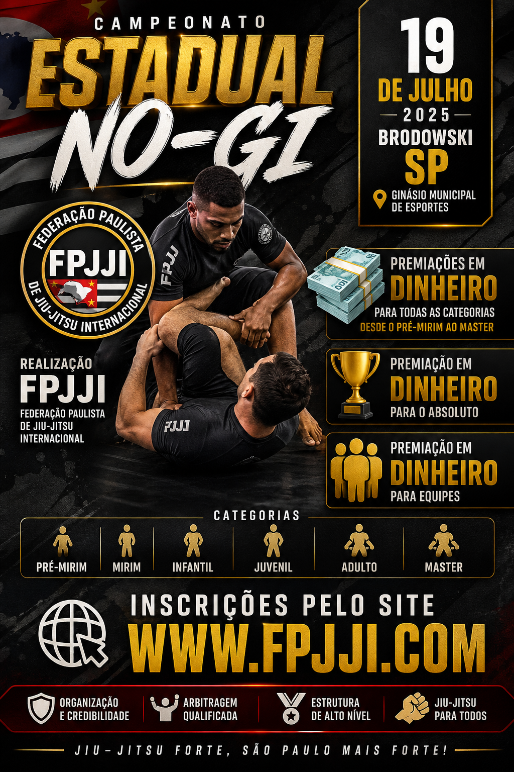 CAMPEONATO ESTADUAL NO-GI 